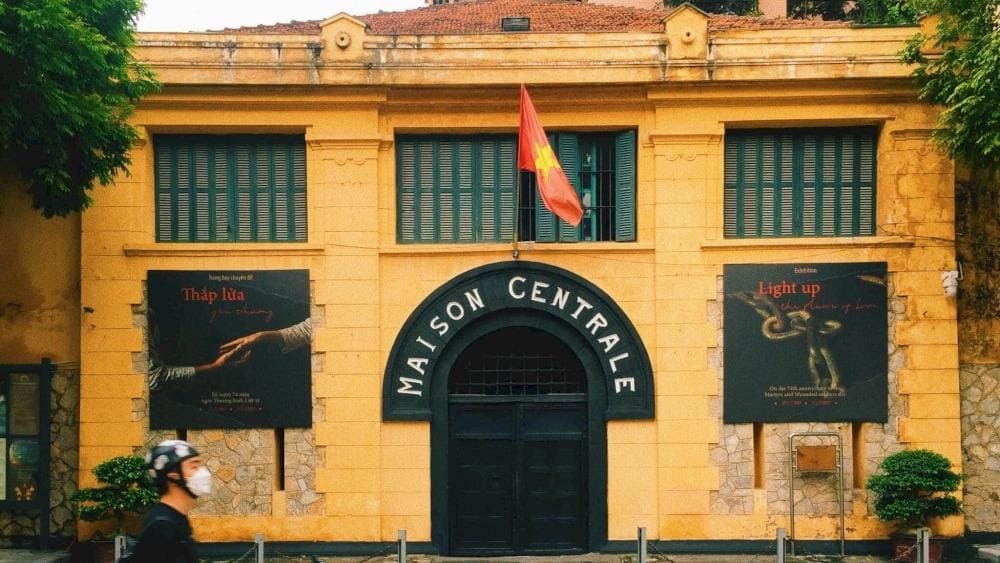 Hoa Lo Prison - the Hanoi Hilton is situated in the heart of Hanoi